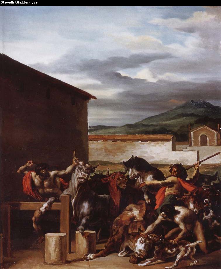 Theodore Gericault The Cattle market